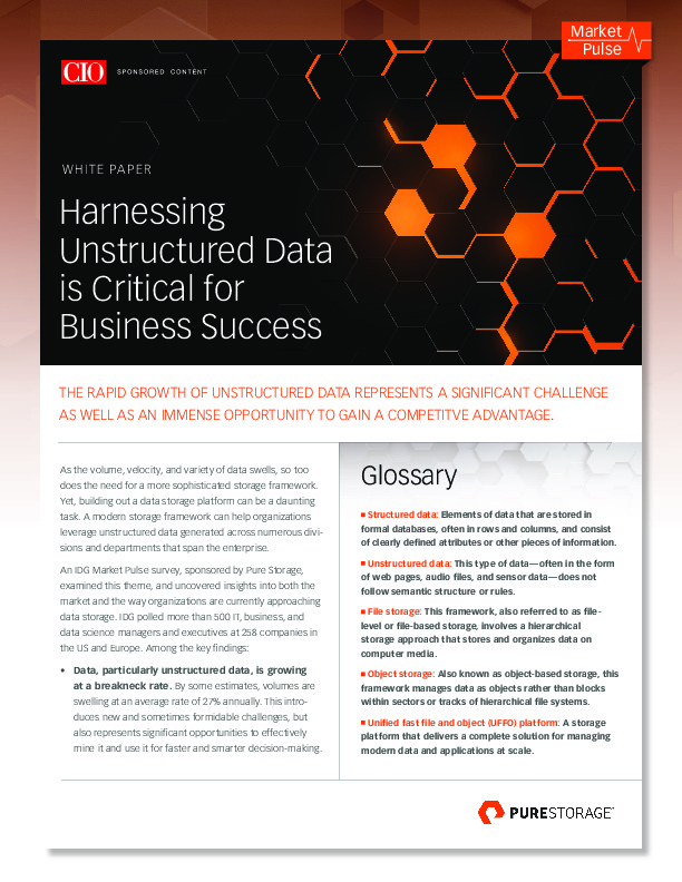 Harnessing Unstructured Data Is Critical For Business Success ...