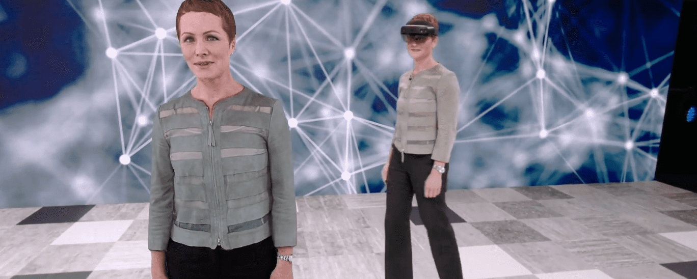 An image of mixed reality, , Microsoft unveils new mixed reality hologram