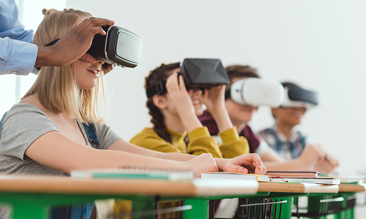 An image of VR, Beyond Reality, Revolutionising education with VR and intelligent platforms