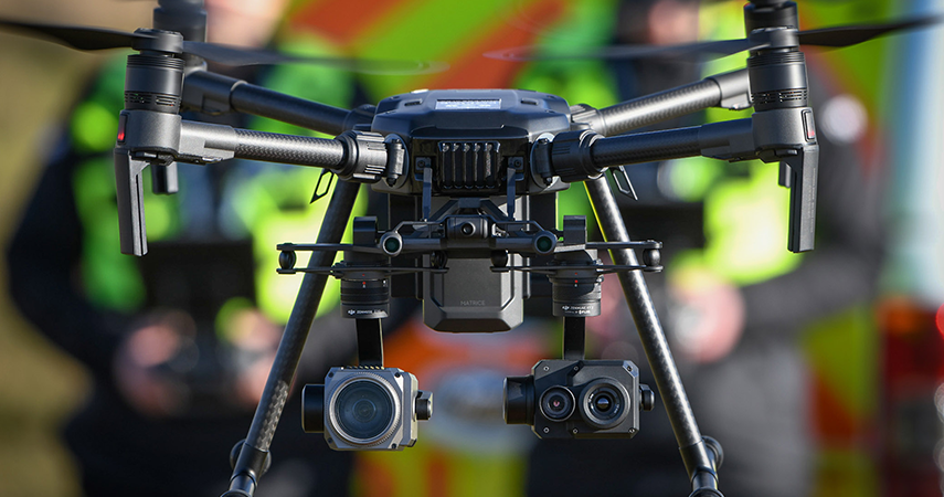 An image of Drones, AI, Police Scotland launch smart drones to find missing people