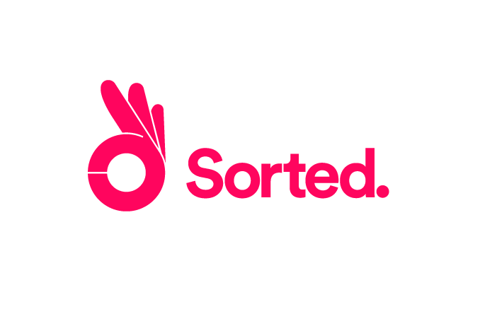 The logo of David Grimes' company, Sorted.