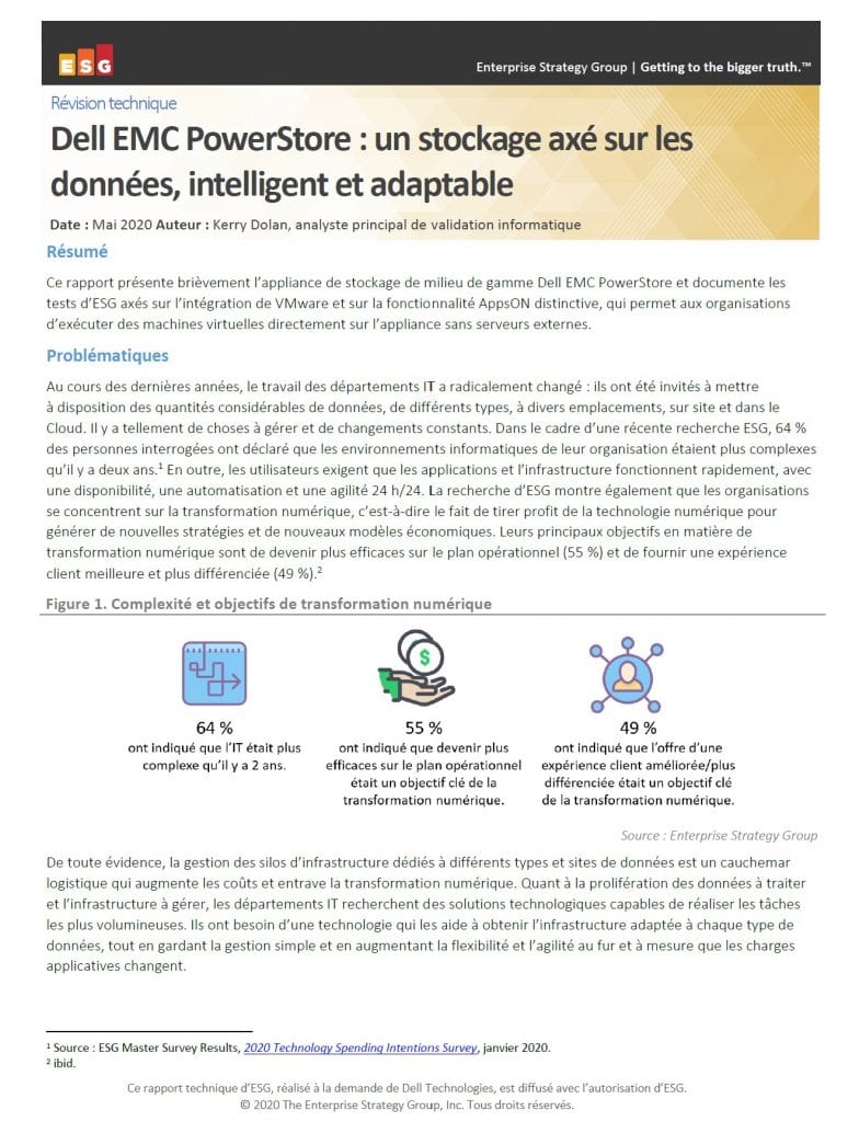 Dell EMC PowerStore : Stockage centré sur les données, intelligent et adaptable 4 An image of Dell, , Dell EMC PowerStore : Stockage centré sur les données, intelligent et adaptable