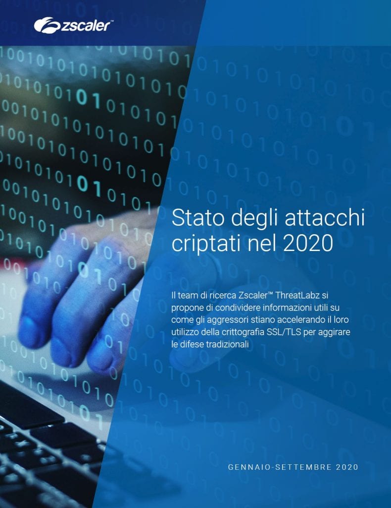 Stato degli attacchi criptati nel 2020 2 An image of Zscaler Italy, Whitepapers, Stato degli attacchi criptati nel 2020
