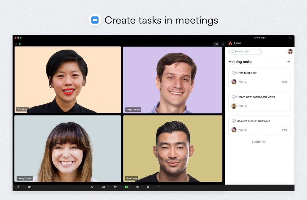 Asana launches app for Zoom to reimagine meetings 2 An image of Asana, InnovativeTech, Asana launches app for Zoom to reimagine meetings
