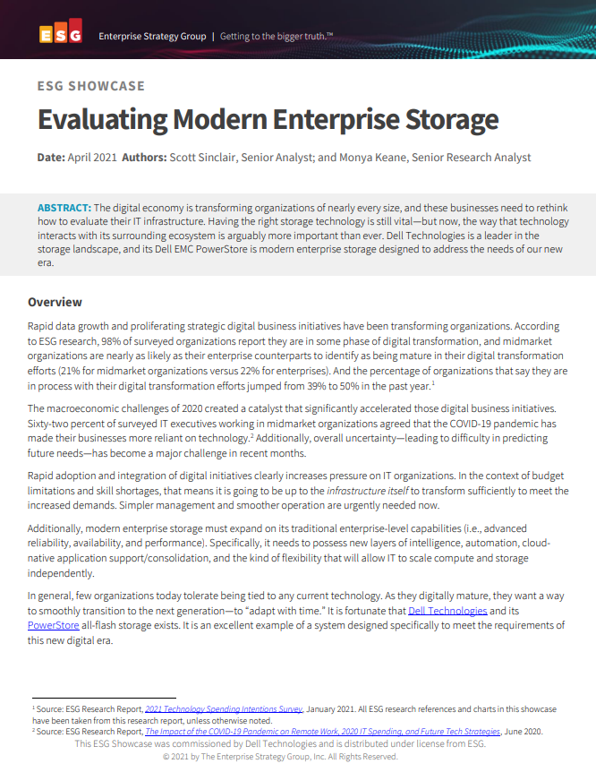 Evaluating Modern Enterprise Storage 4 , , Evaluating Modern Enterprise Storage