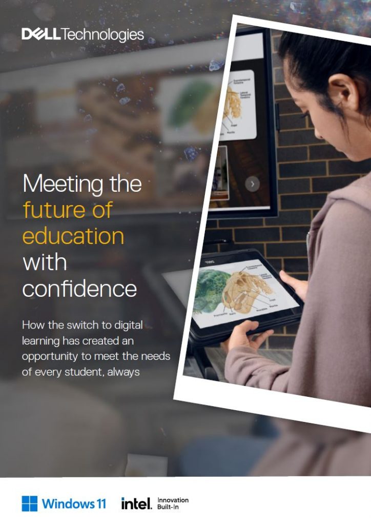 An image of , , Meeting the future of education with confidence